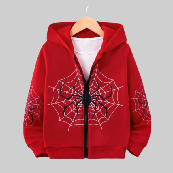 Spider Red Zipper