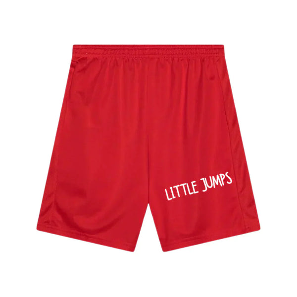 Red Basic Shorts