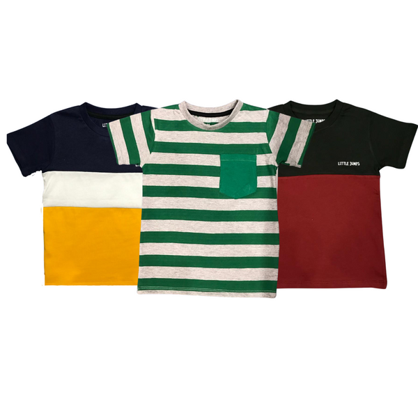 Pack Of Three T-Shirts - For Boys