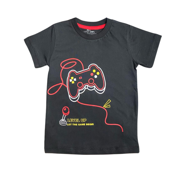 Gaming Console Black T-Shirt